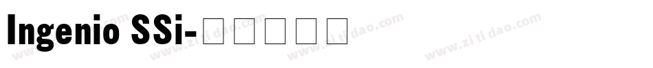Ingenio SSi字体转换